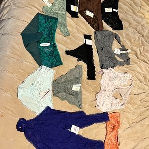 Free People Calvin Klein Adore Me Aeropostale Victoria’s Secret Bras and Panties